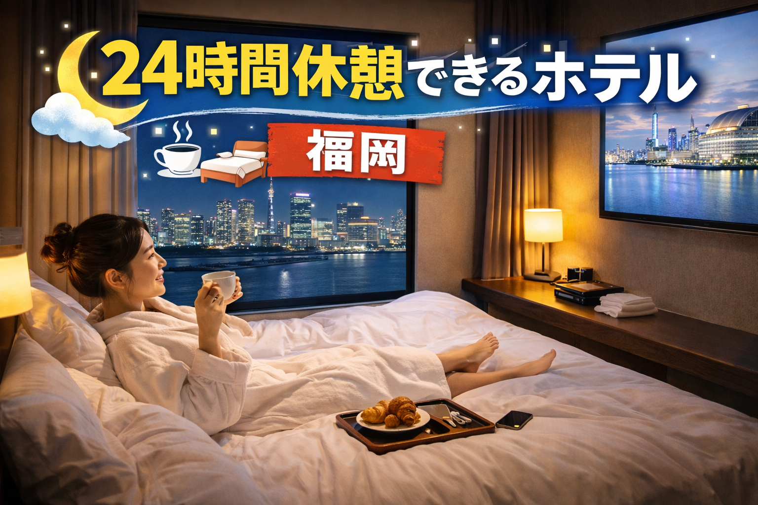 【福岡】24時間休憩できるホテル15選