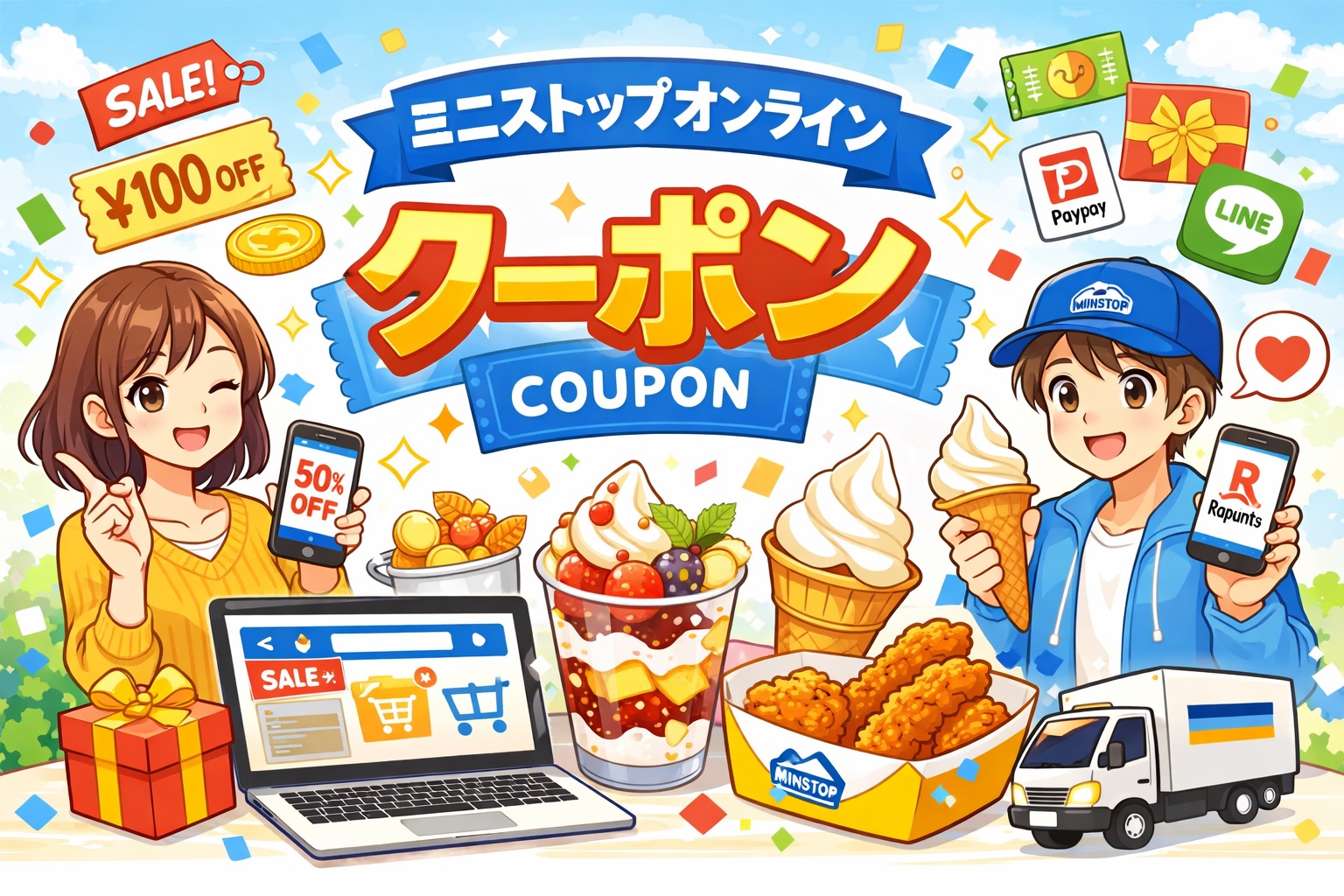 ミニストップオンライン クーポン
