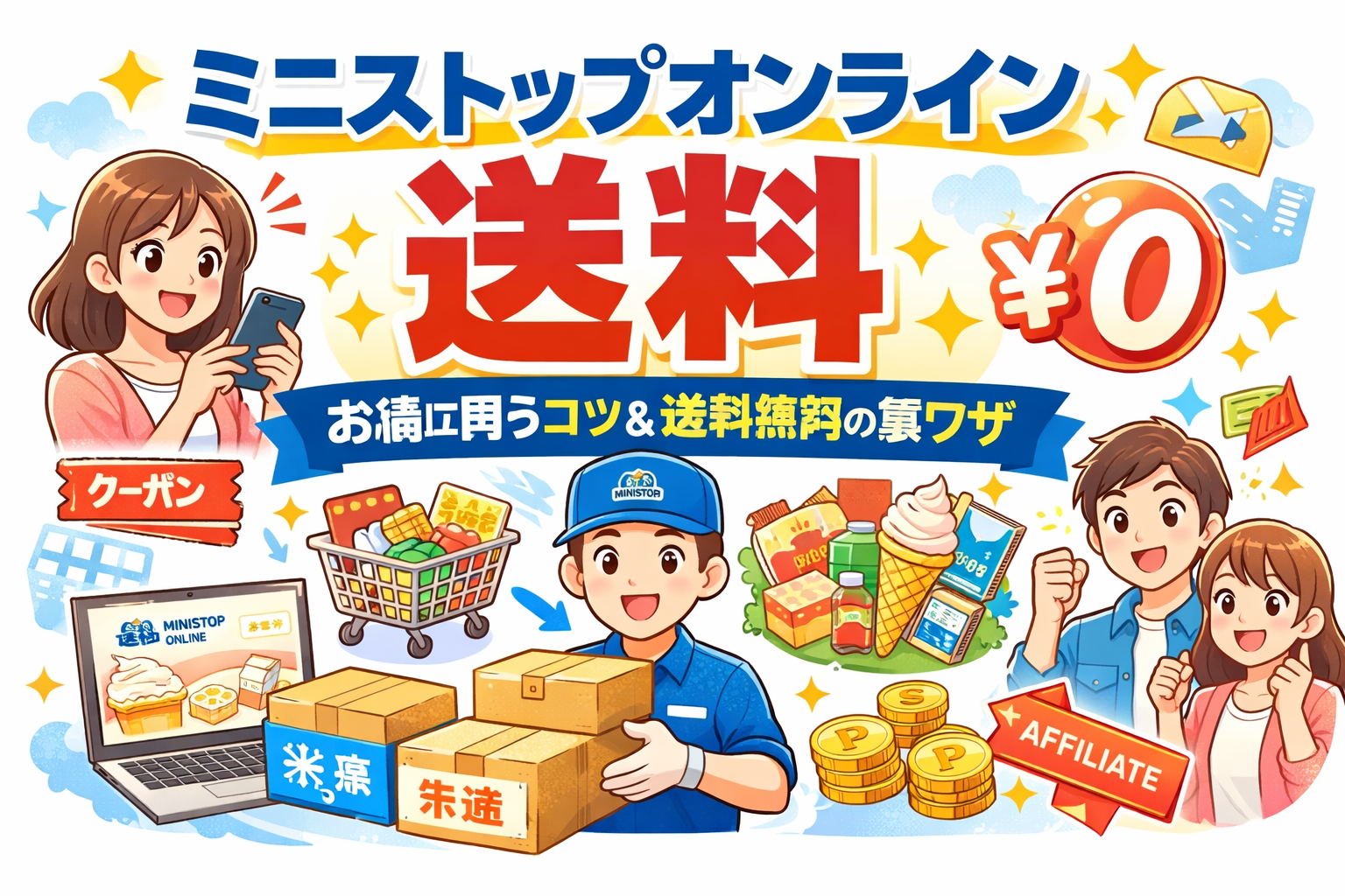 ミニストップオンライン 送料
