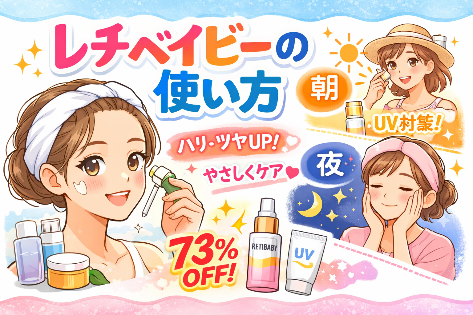 レチベイビー 使い方