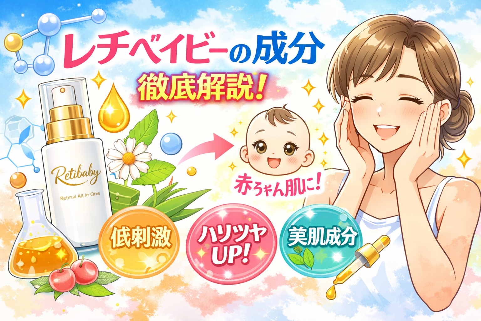 レチベイビー 成分
